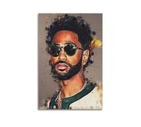 JJKKLB Rapper Big Sean Poster Poster Decorative Painting Canvas Wall Posters And Art Picture Print Modern Family Bedroom Decor Posters 16x24inch(40x60cm)