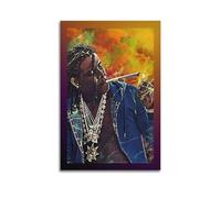 JJKKLB Rapper Chief Keef Poster Poster Decorative Painting Canvas Wall Posters And Art Picture Print Modern Family Bedroom Decor Posters 08x12inch(20x30cm)
