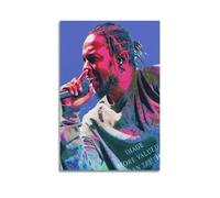 JJKKLB Rapper Kendrick Lamar Poster Poster Decorative Painting Canvas Wall Posters And Art Picture Print Modern Family Bedroom Decor Posters 24x36inch(60x90cm)