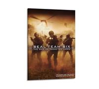 JJKKLB SEAL Team Six - The Raid on Osama Bin Laden Movie Poster Poster Decorative Painting Canvas Wall Posters And Art Picture Print Modern Family Bedroom Decor Posters 16x24inch(40x60cm)