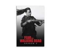 JJKKLB TV Show Fear The Walking Dead Season 5 Poster Poster Decorative Painting Canvas Wall Posters And Art Picture Print Modern Family Bedroom Decor Posters 16x24inch(40x60cm)