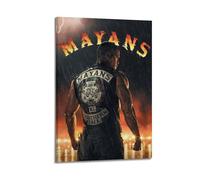 JJKKLB Tv Show Mayans Gang Poster Poster Decorative Painting Canvas Wall Posters And Art Picture Print Modern Family Bedroom Decor Posters 24x36inch(60x90cm)