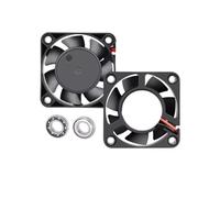 JJKKOZVQF 1PCS 40mm Fan DC 5V 12V 24V 40MM*10MM Brushless Cooling Fan 4CM Dual Ball Fan 4010 Fan(Two Ball 12V 2P2.54,2Pcs 4010 Axial Fan)
