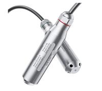JJKKOZVQF 1pcs Submersible Level Sensor 1m 2m 5m 10m hydrostatic level sensor 4-20mA 0-10V RS485 Transmitter Water Tank Pressure converter(3M Range 5M Cable,0-5V Output)