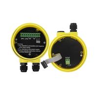 JJKKOZVQF 1PCS Ultrasonic Level Meter 4-20mA RS485 out Integrated Split Sensor Level Meter Material Level Transmitter Water Level Controller(0-10M RS485 DC24V)