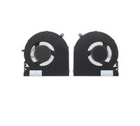 JJKSKV Laptop CPU GPU Cooling Fan DFS5K121144645 DFS5K123043635 DC5V 4Pin，Compatible For Razer，Blade15 RZ09-0301(Set1)