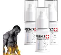 JJLBRO Men's Long Lasting Delay Stronger Spray, Men's External Delayed Spray, JLBRO Men's Delayed Spray, Improve The Quality of Love and Make Her Love You More (3pcs)