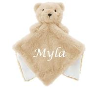 JJLC Personalised Baby Girl Boy Comforter Blanket Unicorn Elephant Bear (Teddy Comforter)