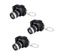 JJLFresheners 3Pcs Camera Keychain with Sound, Key Ring Decor Bag Wallet Pendant, Mini Design Cute Novelty Ring, Key Chain Pendant Creative Gift Key Chain Decorative, Cameras, Car Keychain