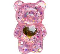 JJLFresheners Pink Mobile Phone Finger Stand Cute Bear Doll Phone Holder Griptok Support Comfortable Grip Anti-Slip Creative Flexible,Cell Phones and Accessories, Cell Phone Stands, Kawaii