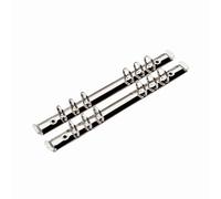 JJNUSA 2 Pieces A5 Notebook 6-Hole Ring Binder Mechanisms Replacement Kit for Binder Planners O-Ring Binders 20MM