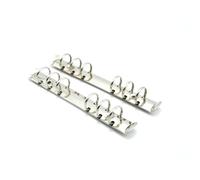 JJNUSA 2 Pieces A6 Notebook 6-Hole Ring Binder Mechanisms Replacement Kit for Binder Planners O-Ring Binders A6-20MM
