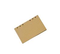 JJNUSA A6 Refill Paper, 80 Sheets 160 Pages A6 Loose Leaf Paper 6 Hole Notebook Refills for 6 Ring Refillable Binder Notebook Planner Diary Journals Painting Personal Organiser Lined