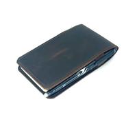 JJNUSA Leather Cover Compatible With Rite in the Rain Spiral Notebooks Distressed Genuine Leather Cover for Memo Notebook Cover 4" x 6", Dark Brown