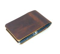 JJNUSA Leather Cover Compatible With Rite in the Rain Spiral Notebooks Distressed Genuine Leather Cover for Memo Notebook Cover A7 3" x 5", Brown