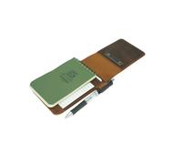 JJNUSA Personalized Genuine Leather Notepad Cover For Mini Pocket Notebook 4" X 6", Leather Cover For Rite In The Rain Top-Spiral Notebook,Travel Index Cards 4 x 6 Cover Holder Jotter 4" x 6"