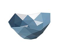 Jjoer Blue Modern Wire Fruit Basket, 28