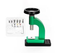JJoias Multifunctional Watch Repair Kit, Watch Push Device Back Cover Closer, Bracelet Removal Tool and Strap Tool, Watch Opener Case Removal,Green