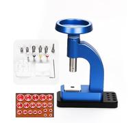 JJoias Multifunctional Watch Repair Kit, Watch Push Device Back Cover Closer, Bracelet Removal Tool and Strap Tool, Watch Opener Case Removal,Blue Set