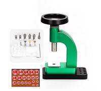 JJoias Multifunctional Watch Repair Kit, Watch Push Device Back Cover Closer, Bracelet Removal Tool and Strap Tool, Watch Opener Case Removal,Green Set