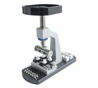 JJoias Screw-On Back Cover Opener, Watch Back Removal Tool, Maximum Opening 7Cm, Desktop Back Cover Opener Watch Repair Tool Kit,Black