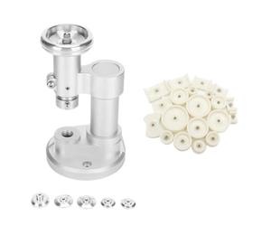 JJoias Watch Case Closer, Crystal Bezel Back Cover Closing Machine Kit Desktop, Screw Type Manual Height Adjustable Capping Machine,Machine + Aluminum Mold