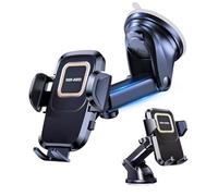 JJonlineuk Car Phone Holder for Car Dashboard & Windscreen Mobile Mount Automobile Cradle 360° Rotatable Stand for iPhone 16, 15, 14, 13, 12, 11 Pro Plus Max, Samsung, OnePlus, Honor