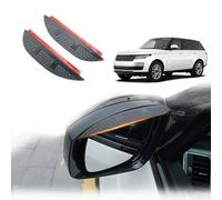 JJQFLB 2PCS Car Side Rearview Mirror Rain Shield Brow, Compatible with Land Rover Range Rover L405 2013-2021, Rain Eyebrow Shield Sun Visor Rain-proof Cover