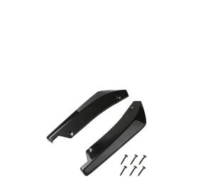 JJQFLB Car Body Spoiler for Fit Ford Transit Custom, Car Rear Spoilers, Rear Bumper Canard Diffuser Spoiler Lip Splitter Fins