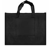 JJQHYC A2 Canvas Art Portfolio Waterproof Drawing Board Carrying Bag with Shoulder Strap for Art Supplies and Artwork