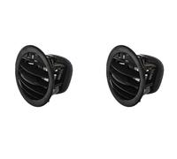 JJRFVBGT A/C Outlet Air Vent Compatible With Opel For ADAM For CORSA D 2007-2012 2013 2014 2015 Car Interior Air Vent Grille Black/Chrome Dashboard Air Air Conditioner 2201099 13417363(2PCS)