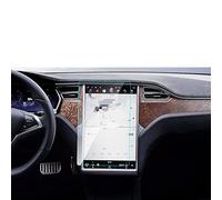 JJRFVBGT Car Interior Parts Center Control Touchscreen Protect Film HD Clarity Tempered Glass Protective Film Compatible With Tesla For Model S 2016 2017 2018
