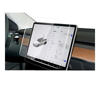 JJRFVBGT Car Interior Parts Compatible With Tesla FOR Model Y 2022 2023 GPS Navigation Touch Screen Tempered Glass Matte Tempered Glass Screen Protector(HD)