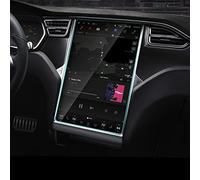 JJRFVBGT Car Interior Parts Protective Film For Car Navigation Tempered Glass Sticker Compatible With Tesla For Model X 2017 2018 2019 2020 2021 2022 2023