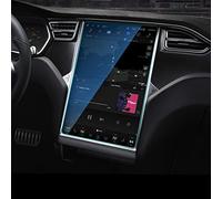 JJRFVBGT Car Interior Parts Protective Film For Car Navigation Tempered Glass Sticker Compatible With Tesla For Model X 2017 2018 2019 2020 2021 2022 2023