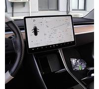 JJRFVBGT Car Interior Parts Screen Film Navigation Membrane Car GPS Display Tempered Glass Screen Protective Film Sticker Compatible With Tesla For Model Y 2020 2021