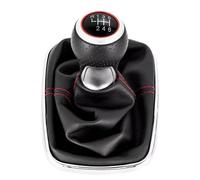 JJRFVBGT Car Speed Gear Shift Knob Compatible with for Golf 4 MK4 for GTI 12mm 5/6 Speed Car Gear Shift Knob Lever Shifter Gaitor Boot