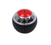 JJRFVBGT Car Speed Gear Shift Knob Compatible with Mini for Cabrio for R52 2002-2008 5/6 Speed Manual Chrome Car Gear Shift Knob Lever Shifter Handle Ball