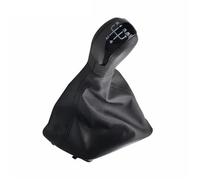 JJRFVBGT Car Speed Gear Shift Knob Compatible with Skoda for Octavia 2 for A5 2004 2005 2006 2007 2008 2009 2010 5/6 Speed Manual Gear Shift Knob Lever Pen Black Gaiter