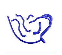 JJRFVBGT Compatible With Land For Rover For Discovery MK1 300TDi 2.5l 1994 1995 1996 1997 1998 Car Silicone Radiator Coolant Tube Hose Kit Car Engine Radiator Hose(Blue)