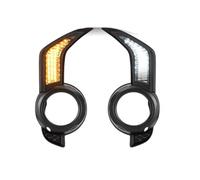 JJRFVBGT Front Foglamp Assembly Compatible With For 4Runner 2013 2014 2015 2016 2017 2018 2019 2020 2021 Car Front DRL Driving Fog Light Sequential Turn Signal Light