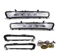 JJRFVBGT Front Foglamp Assembly Compatible With For Mondeo For Fusion 2011 2012 2013 Car Driving Fog Light DRL Daytime Running Light Fog Lamp Daylight Turn Signal Lamp