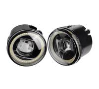 JJRFVBGT Front Foglamp Assembly Compatible With Infiniti For FX50 2009-2013 For FX30D 2010-2015 Car Anti-fog Light Fog Lamp DRL Daytime Running Lamp Angel Eye Fog Light