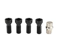 JJRFVBGT Wheel Bolts Nuts Compatible With Mini For Countryman For F60 2016-2023 Cars Wheel Locking Bolts M14x 1.25 M12x1.5 Steel Wheel Lug Wheel Nuts 36136776076 5PCS(M14x1.25)