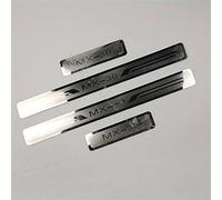JJRY 4PCS Car Door Sill Protector Stickers for Mazda MX30 MX-30 Front Rear Sill Guard Anti Scratch Stickers Inner Accessories