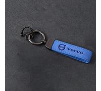JJRY Car Keychain Genuine for Volvo Keyring Car Key Chain Holder Car Accessories,Blue style