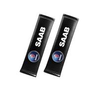 JJRY Car Seat Belt Pad Seatbelt Shoulder Covers, for SAAB 9-3 93 9-5 9 3 9000 9 5 Seatbelt Protector Cover Pads Safety Belt Cover Accessories