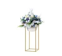 JJsdwin 10PCS Wedding Flower Stand, Vase Wedding Centerpieces with Hammer, Floral Display Rack for Birthday Party Wedding Table Decorations, Load-bearing Capacity 10kg
