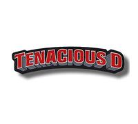 JJTEXTIX Tenacious D Band Brown Rock Patch, 8.5 x 11 inches, 1, Letter, Adult, Music, Sewing/Iron-On, Cotton/Polyester Thread