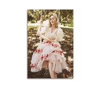 JJUPUV Margot Robbie Great Actors Poster Artworks Canvas Room Aesthetic Wall Art Prints Home Modern Decor 12x18inch(30x45cm)